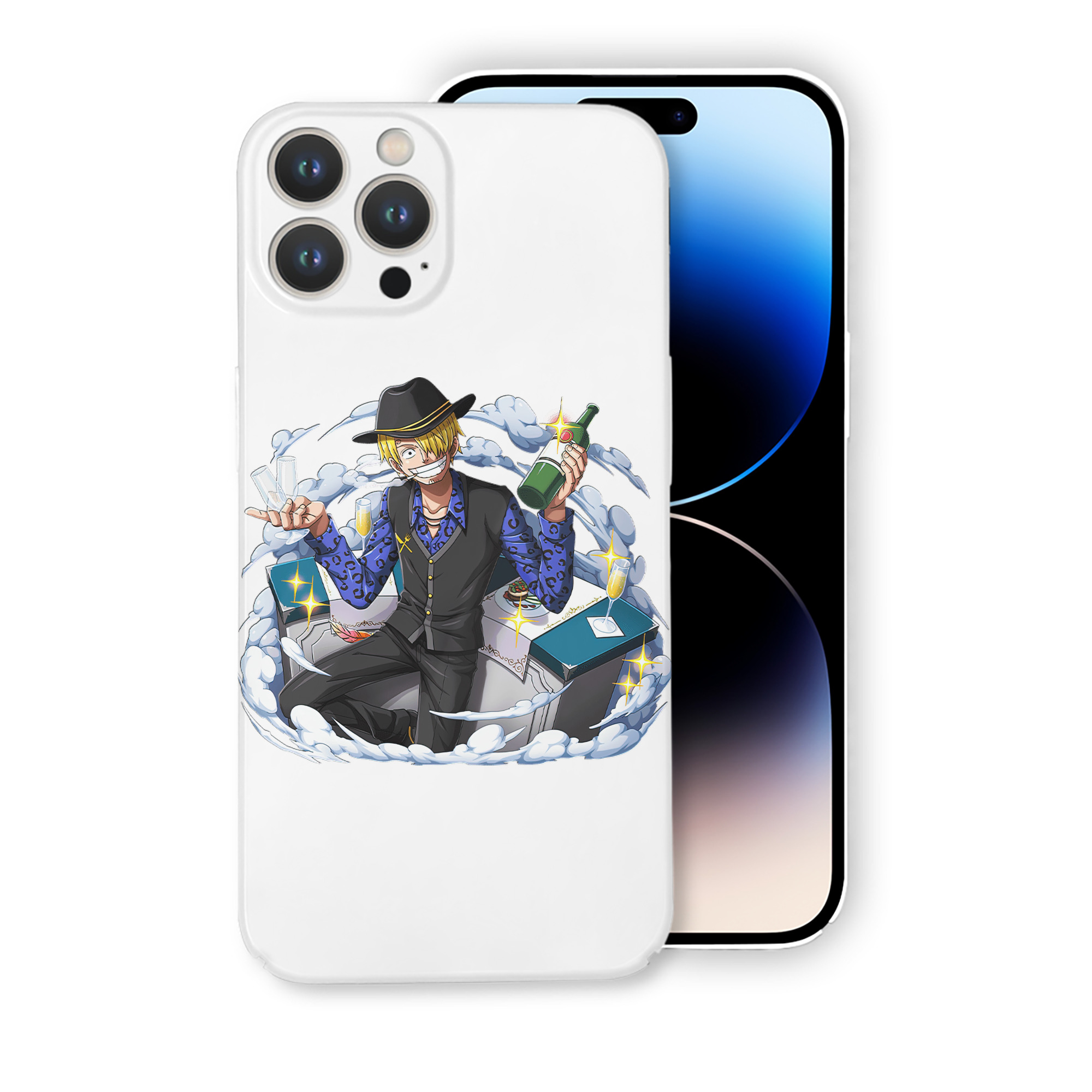 （画像用） ワンピース サンジ ONE PIECE Sanji 【iPhone 14シリーズ対応】ハードケース